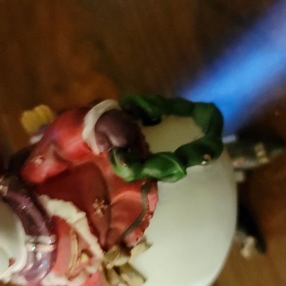 Snowman Lady with Red Hat - Picture 7 of 8